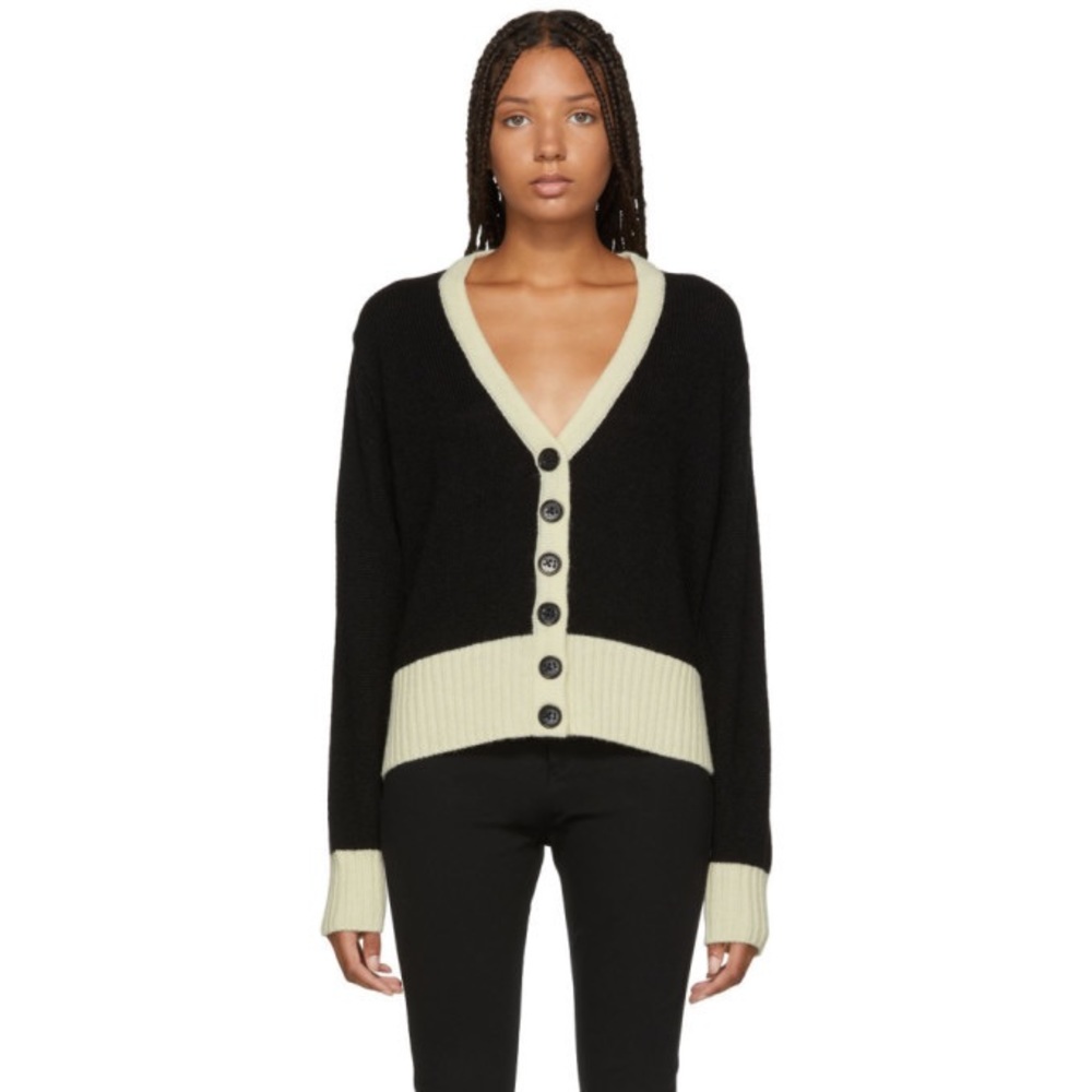 Simon Miller black and white cardigan
